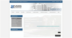 Desktop Screenshot of fusion-realestate.com